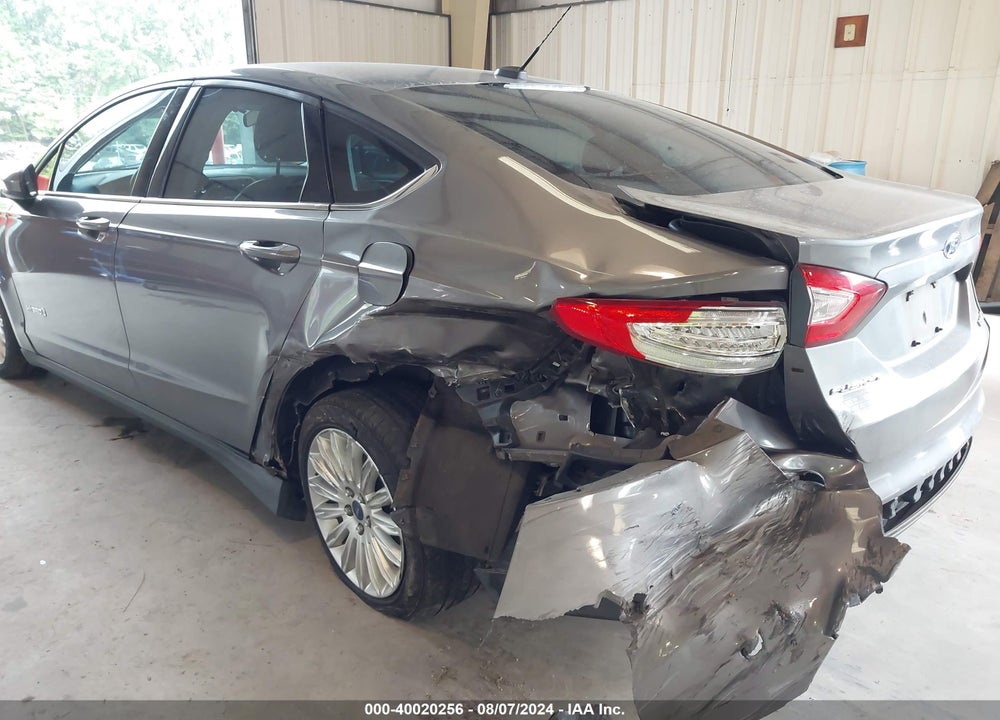 2014 FORD FUSION HYBRID S VIN: 3FA6P0UU8ER198200