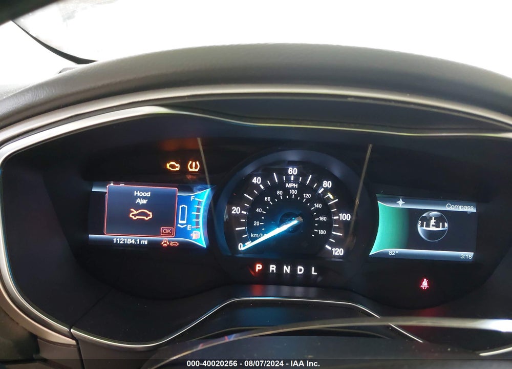 2014 FORD FUSION HYBRID S VIN: 3FA6P0UU8ER198200