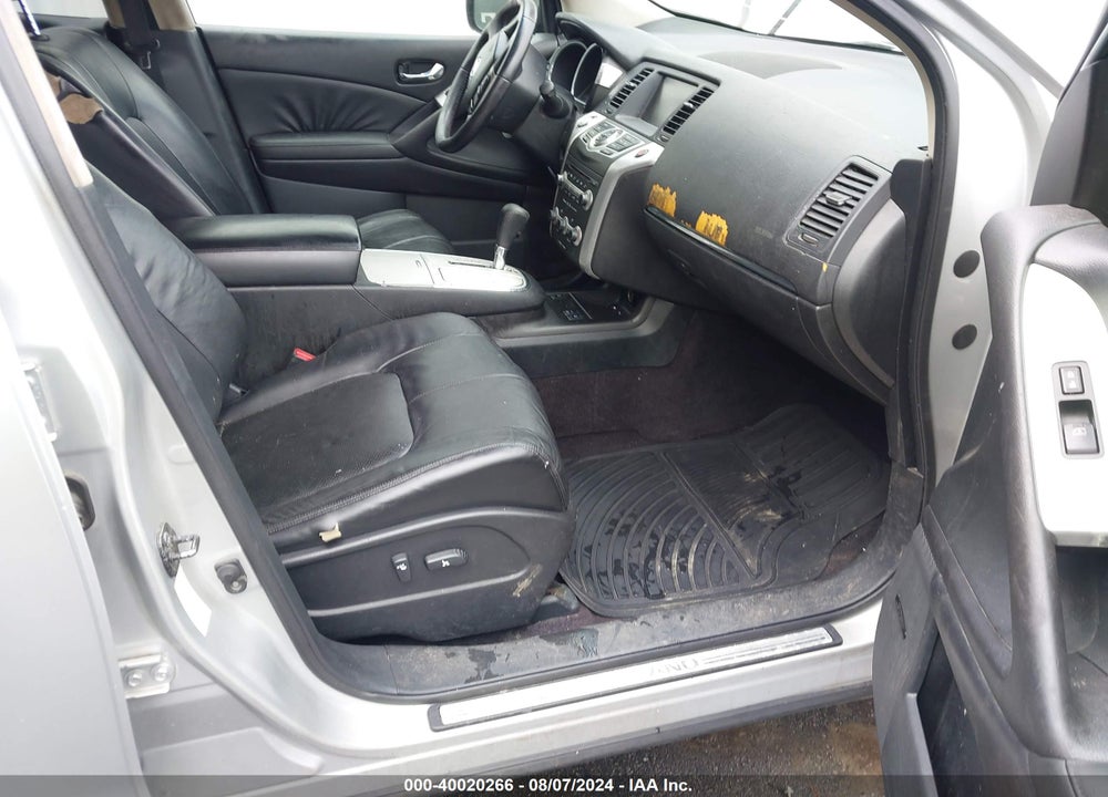 2009 NISSAN MURANO SL VIN: JN8AZ18W99W158909