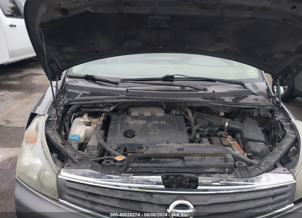 2008 NISSAN QUEST 3.5 SL VIN: 5N1BV28U78N110650