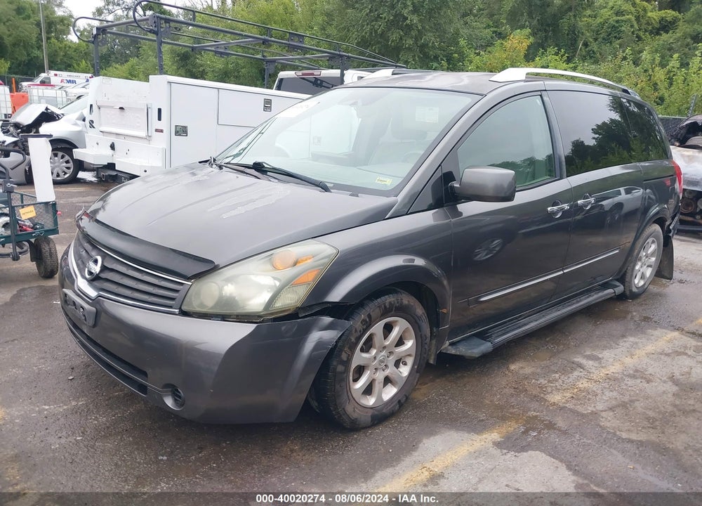 2008 NISSAN QUEST 3.5 SL VIN: 5N1BV28U78N110650