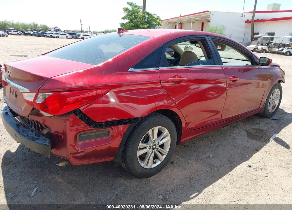 2013 HYUNDAI SONATA GLS VIN: 5NPEB4AC5DH711511