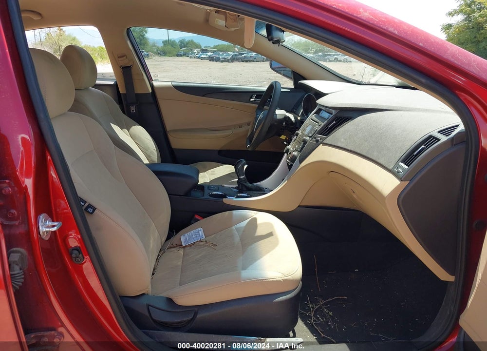 2013 HYUNDAI SONATA GLS VIN: 5NPEB4AC5DH711511