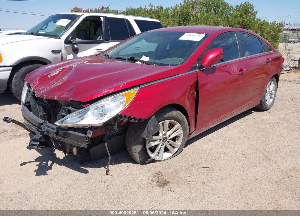 2013 HYUNDAI SONATA GLS VIN: 5NPEB4AC5DH711511