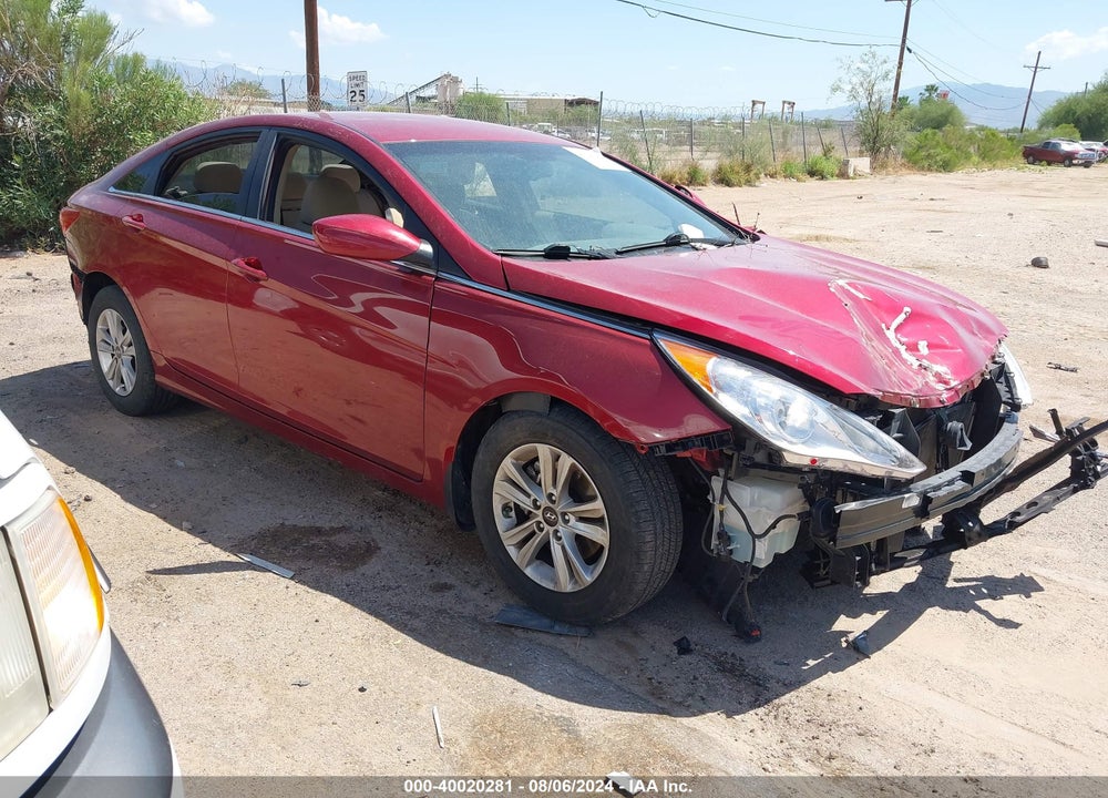 2013 HYUNDAI SONATA GLS VIN: 5NPEB4AC5DH711511