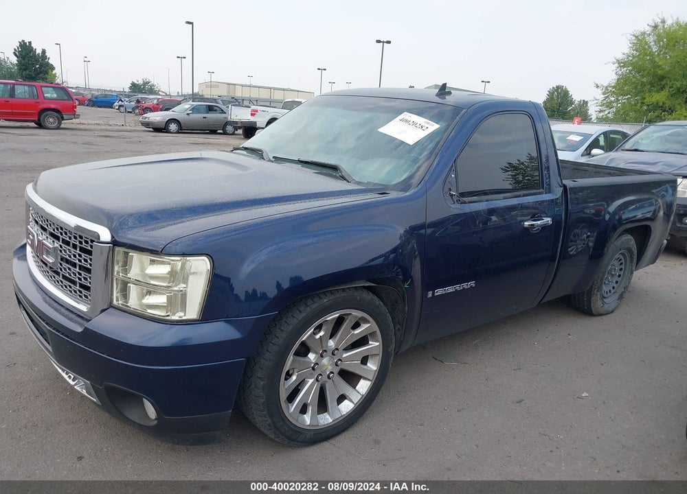 2009 GMC SIERRA 1500 WORK TRUCK VIN: 1GTEC14C09Z190575