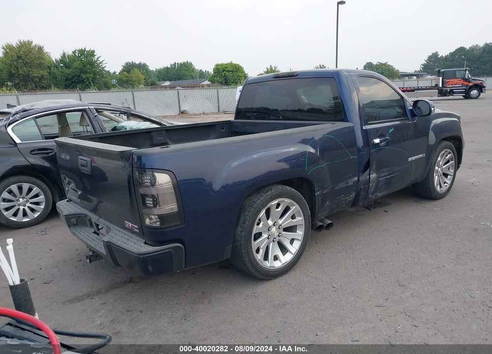 2009 GMC SIERRA 1500 WORK TRUCK VIN: 1GTEC14C09Z190575