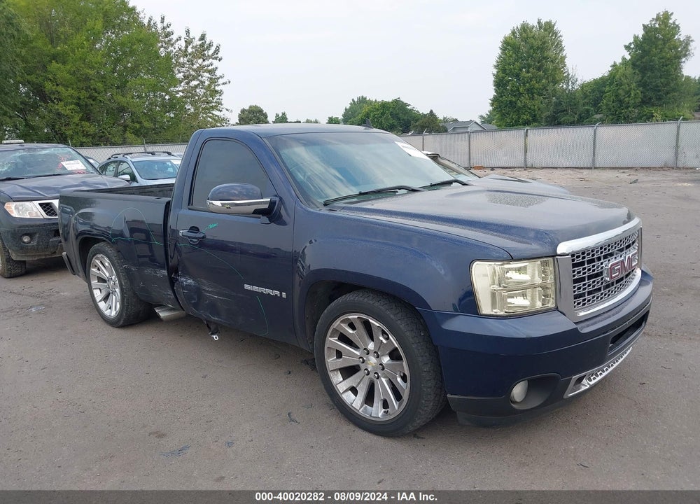 2009 GMC SIERRA 1500 WORK TRUCK VIN: 1GTEC14C09Z190575