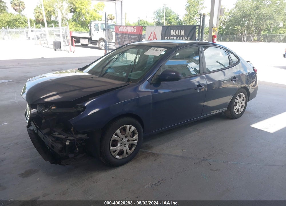 2010 HYUNDAI ELANTRA GLS VIN: KMHDU4AD6AU132054