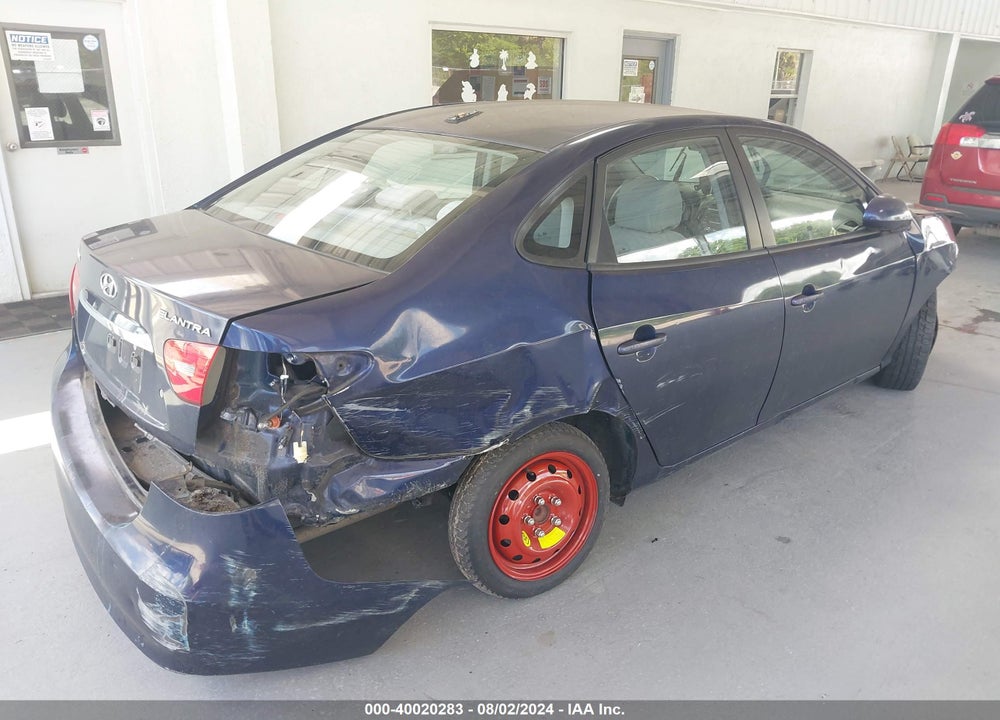 2010 HYUNDAI ELANTRA GLS VIN: KMHDU4AD6AU132054