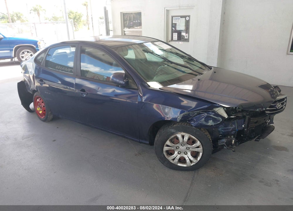 2010 HYUNDAI ELANTRA GLS VIN: KMHDU4AD6AU132054