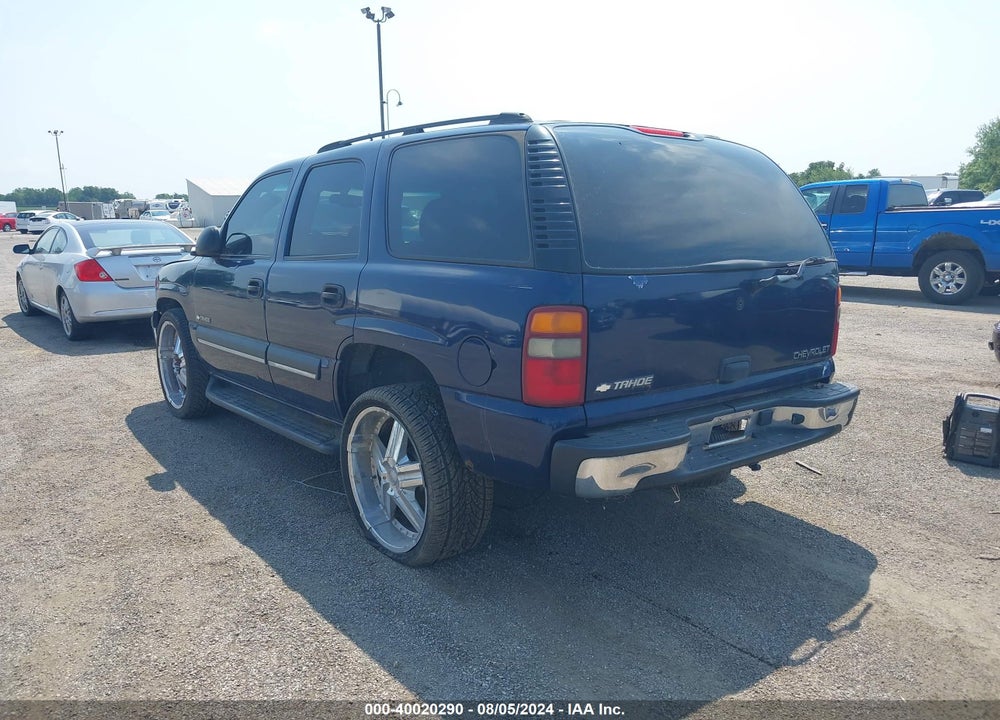 2003 CHEVROLET TAHOE LS VIN: 1GNEC13V73R192714