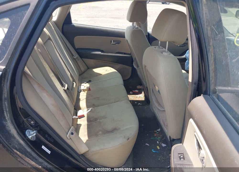 2010 HYUNDAI ELANTRA GLS VIN: KMHDU4AD2AU196334