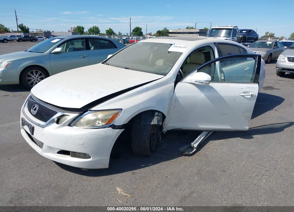2008 LEXUS GS 350 VIN: JTHBE96S980036500