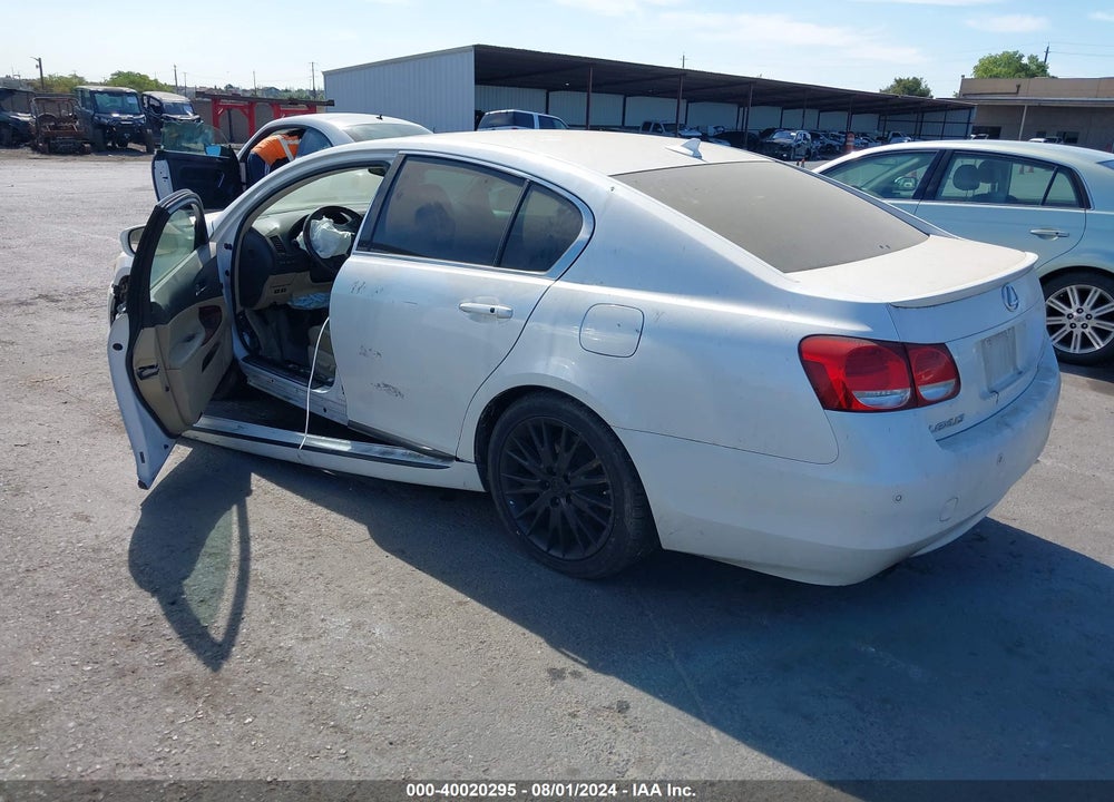2008 LEXUS GS 350 VIN: JTHBE96S980036500