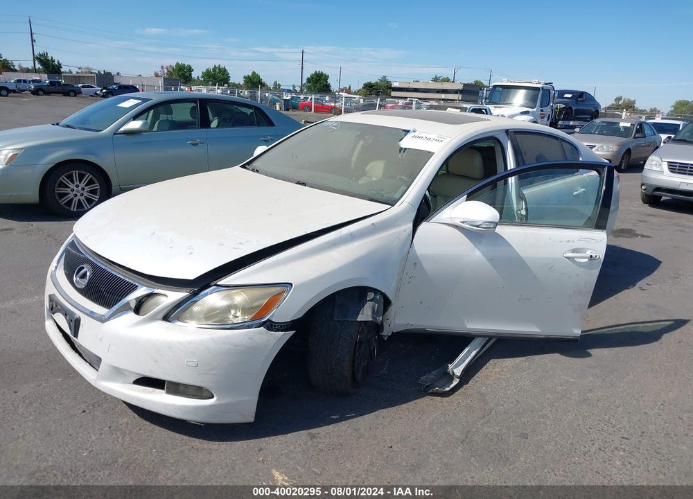 2008 LEXUS GS 350 VIN: JTHBE96S980036500