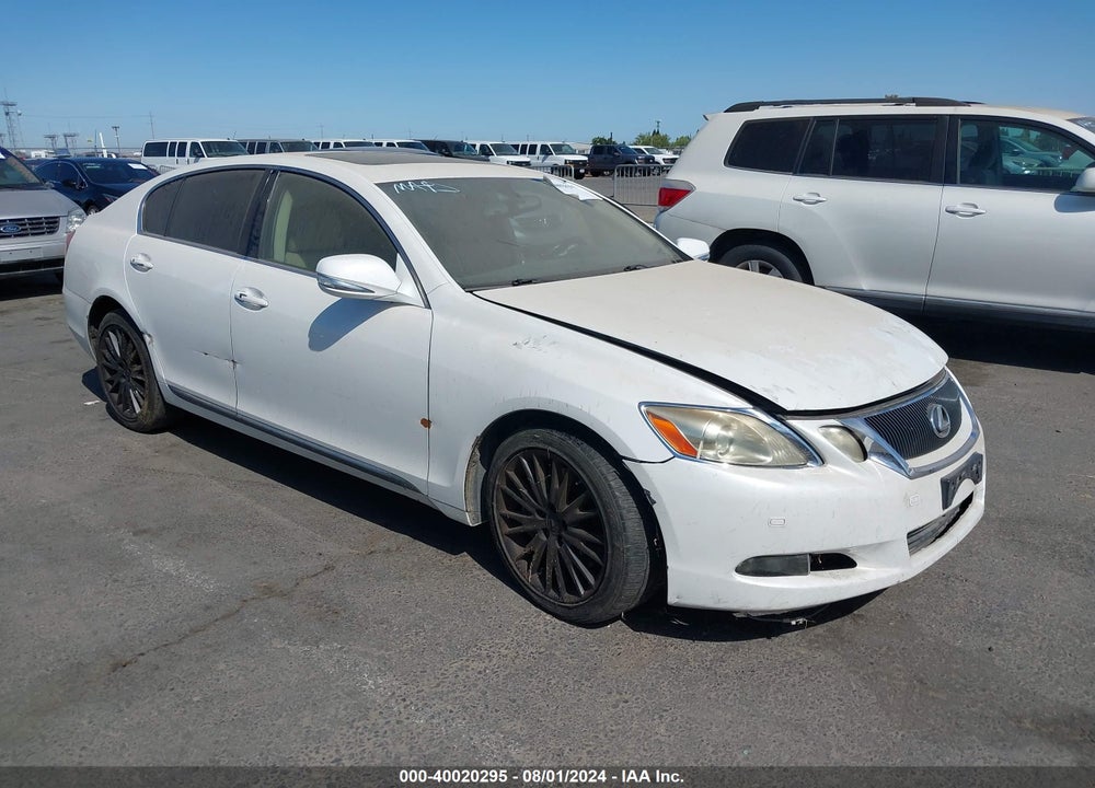 2008 LEXUS GS 350 VIN: JTHBE96S980036500