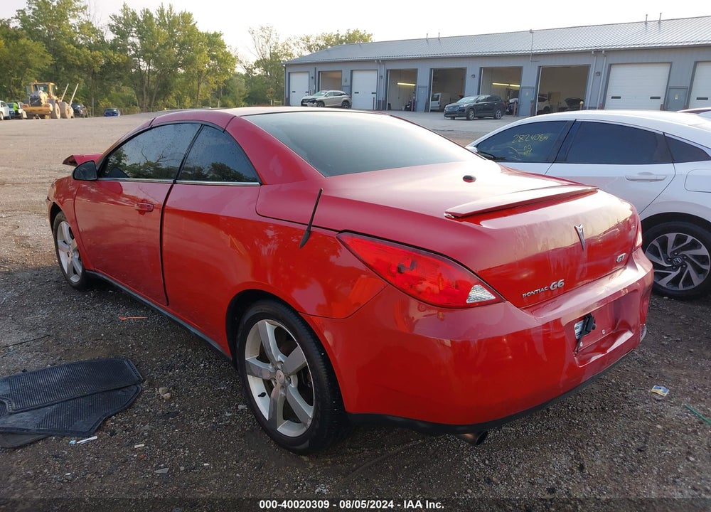 2007 PONTIAC G6 GT VIN: 1G2ZH361874162449