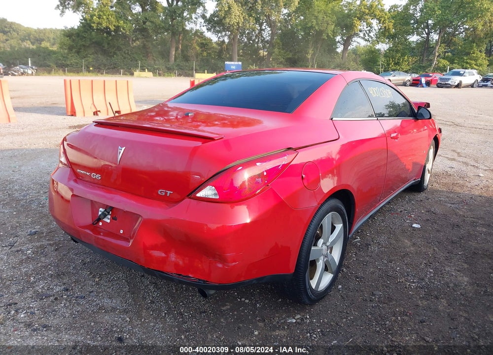 2007 PONTIAC G6 GT VIN: 1G2ZH361874162449