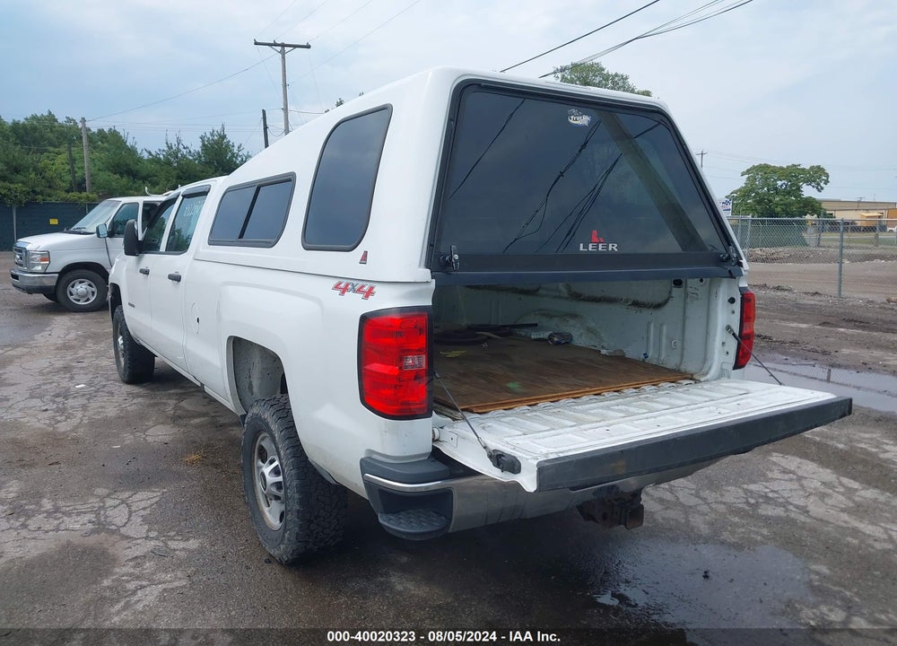 2016 CHEVROLET SILVERADO 2500HD WT VIN: 1GC1KUEG1GF195352