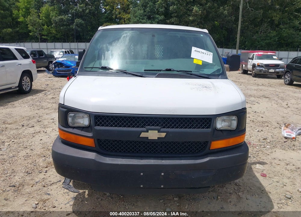 2013 CHEVROLET EXPRESS 2500 WORK VAN VIN: 1GCWGFCA8D1153562