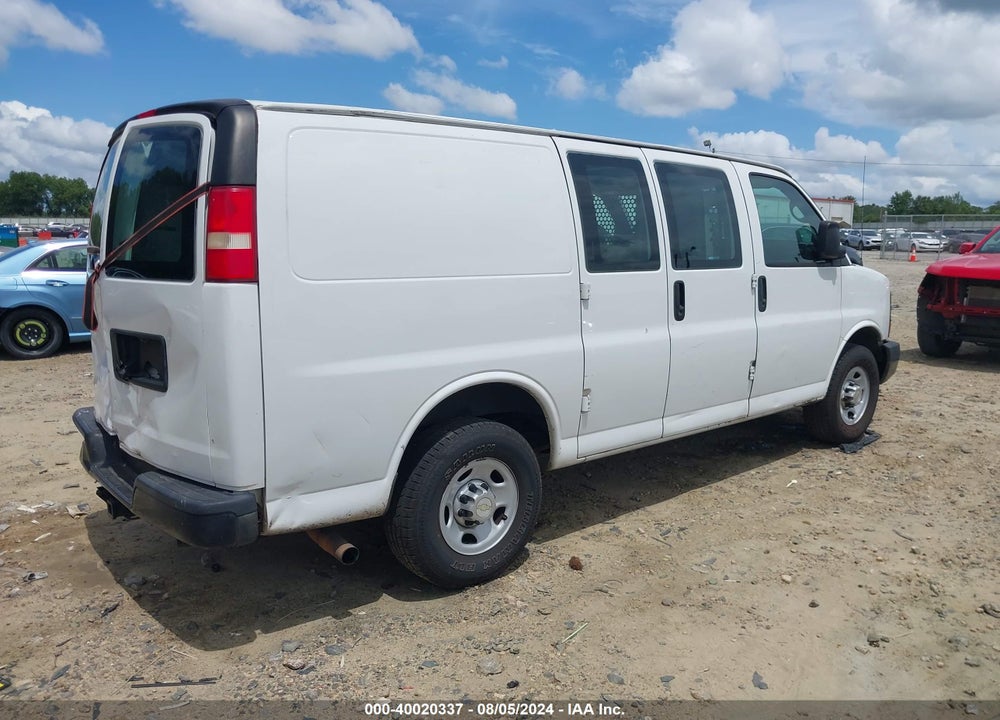 2013 CHEVROLET EXPRESS 2500 WORK VAN VIN: 1GCWGFCA8D1153562