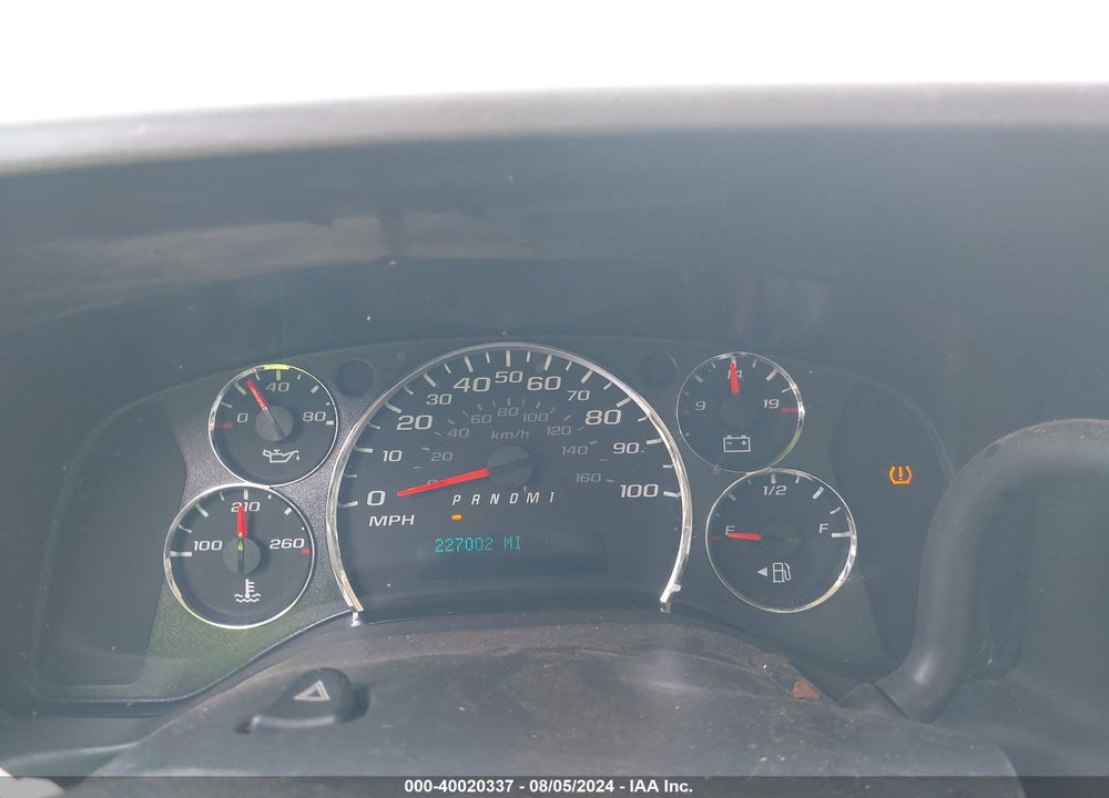 2013 CHEVROLET EXPRESS 2500 WORK VAN VIN: 1GCWGFCA8D1153562