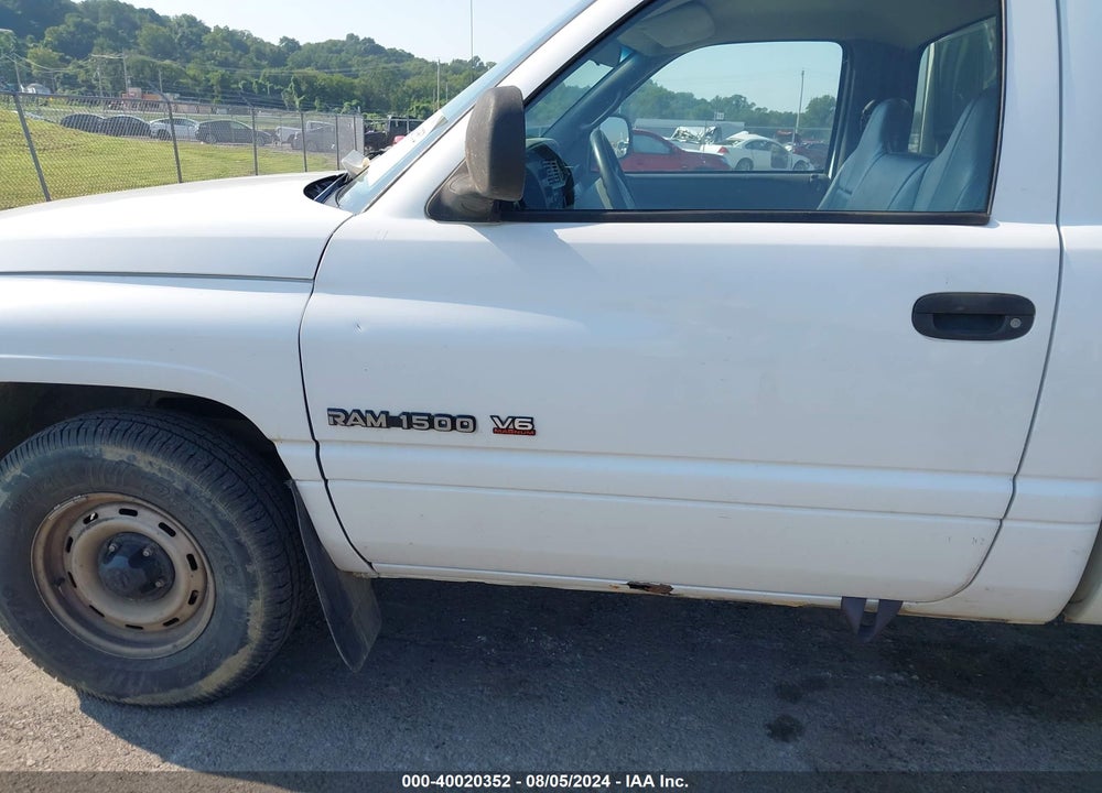 2001 DODGE RAM 1500 ST/WS VIN: 1B7HC16X81S699386