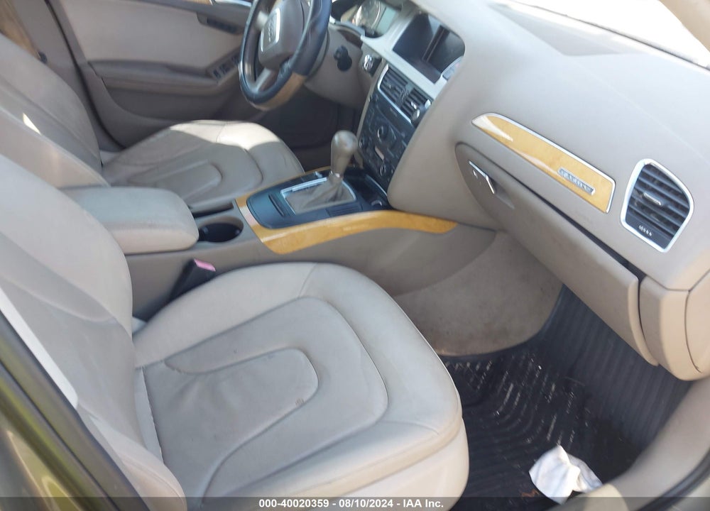 2009 AUDI A4 2.0T PREMIUM VIN: WAUSF78K89N048929