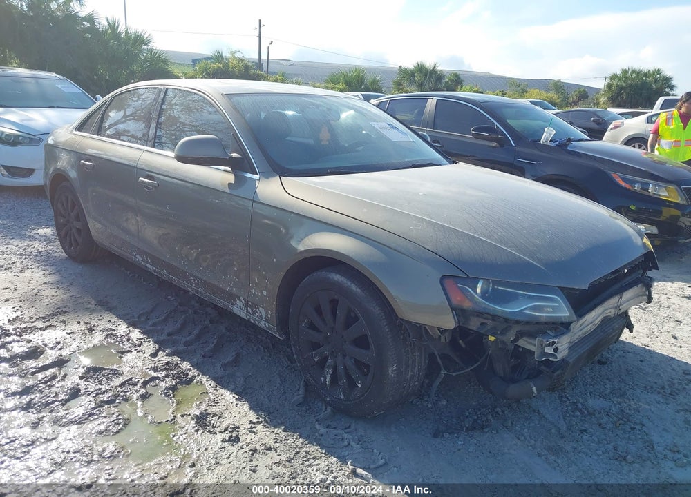 2009 AUDI A4 2.0T PREMIUM VIN: WAUSF78K89N048929