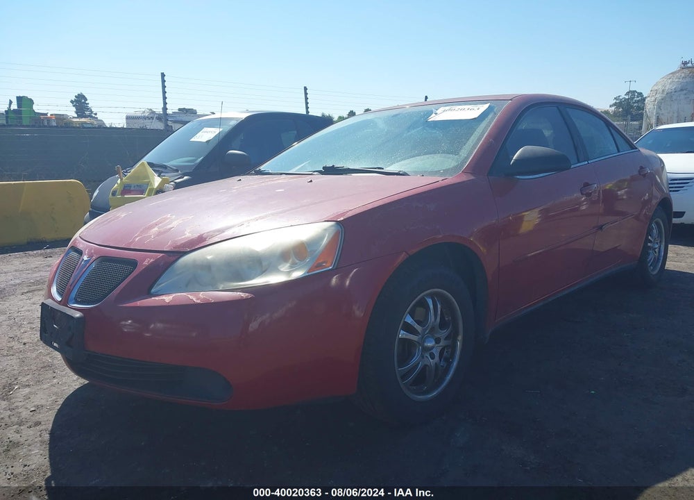 2006 PONTIAC G6 VIN: 1G2ZF55B964191386
