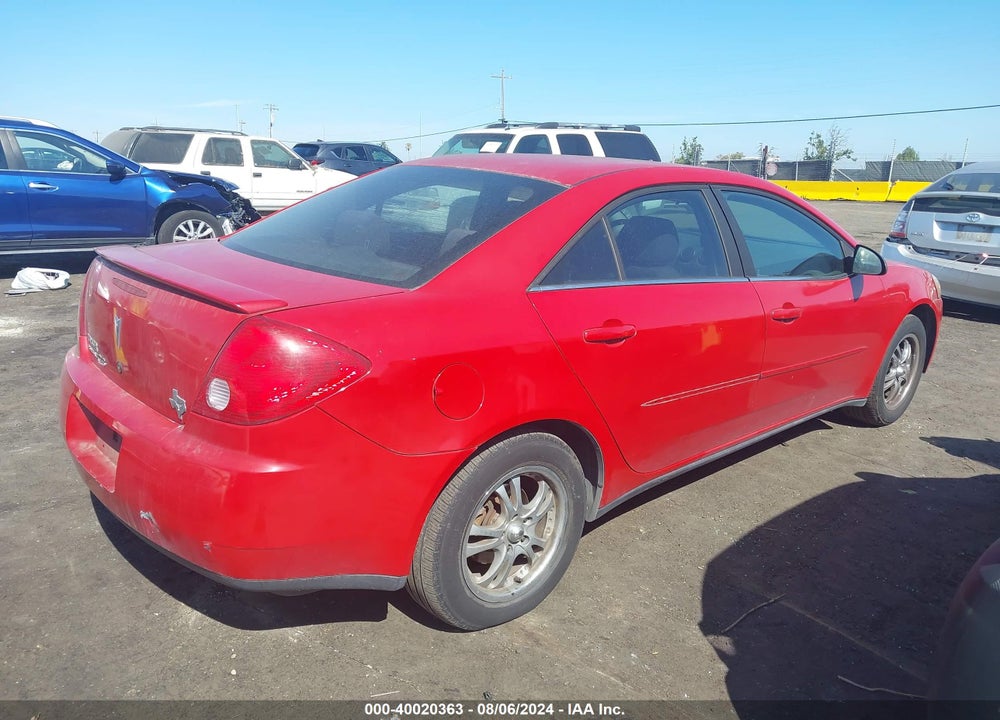 2006 PONTIAC G6 VIN: 1G2ZF55B964191386