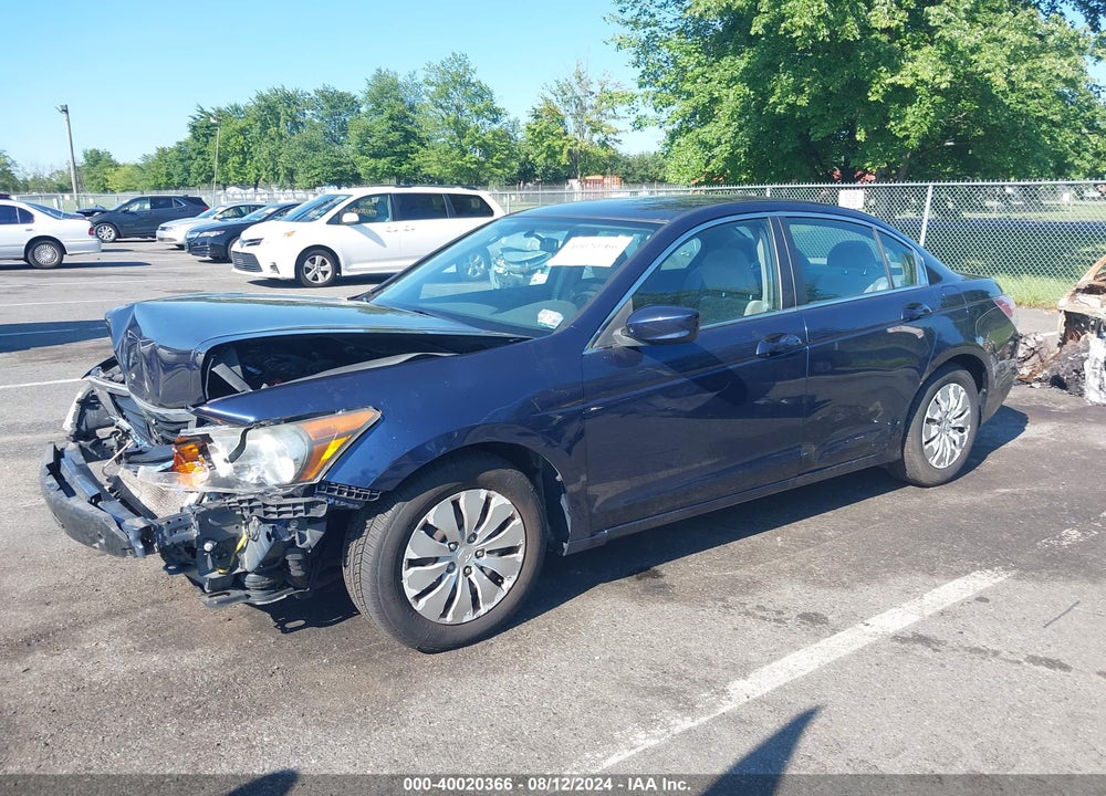2010 HONDA ACCORD 2.4 LX VIN: 1HGCP2F32AA133670