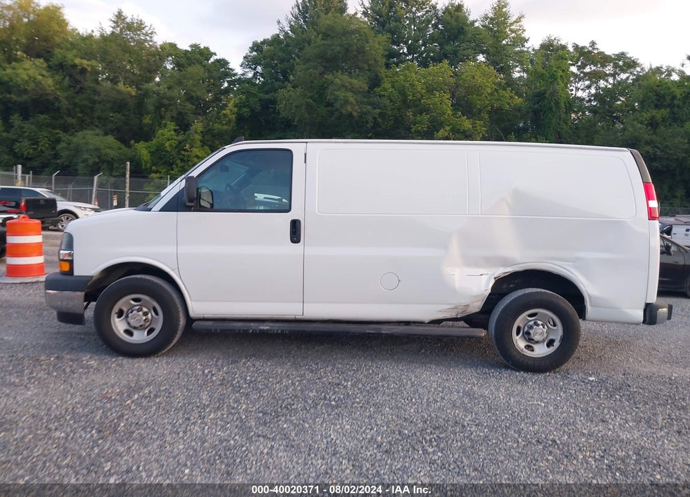 2020 CHEVROLET EXPRESS CARGO RWD 2500 REGULAR WHEELBASE WT VIN: 1GCWGAFG6L1166957