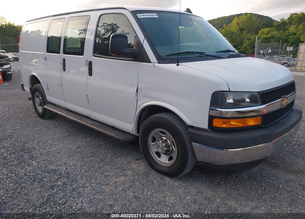 2020 CHEVROLET EXPRESS CARGO RWD 2500 REGULAR WHEELBASE WT VIN: 1GCWGAFG6L1166957