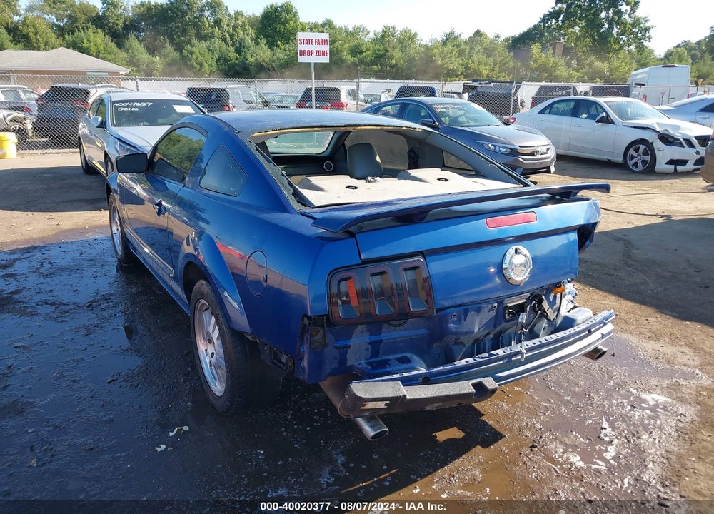 2007 FORD MUSTANG GT DELUXE/GT PREMIUM VIN: 1ZVFT82H775246055