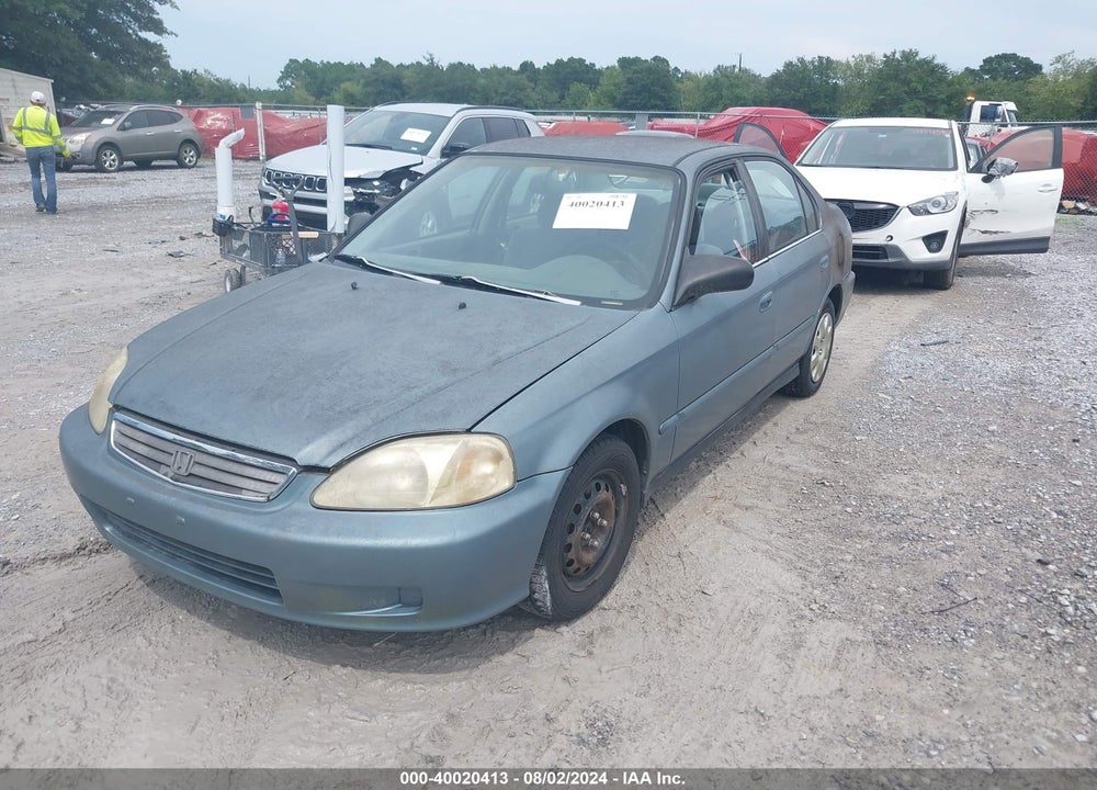 2000 HONDA CIVIC VALUE PACKAGE VIN: 2HGEJ6618YH501331
