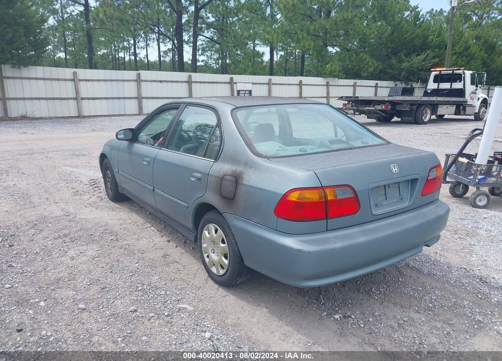 2000 HONDA CIVIC VALUE PACKAGE VIN: 2HGEJ6618YH501331