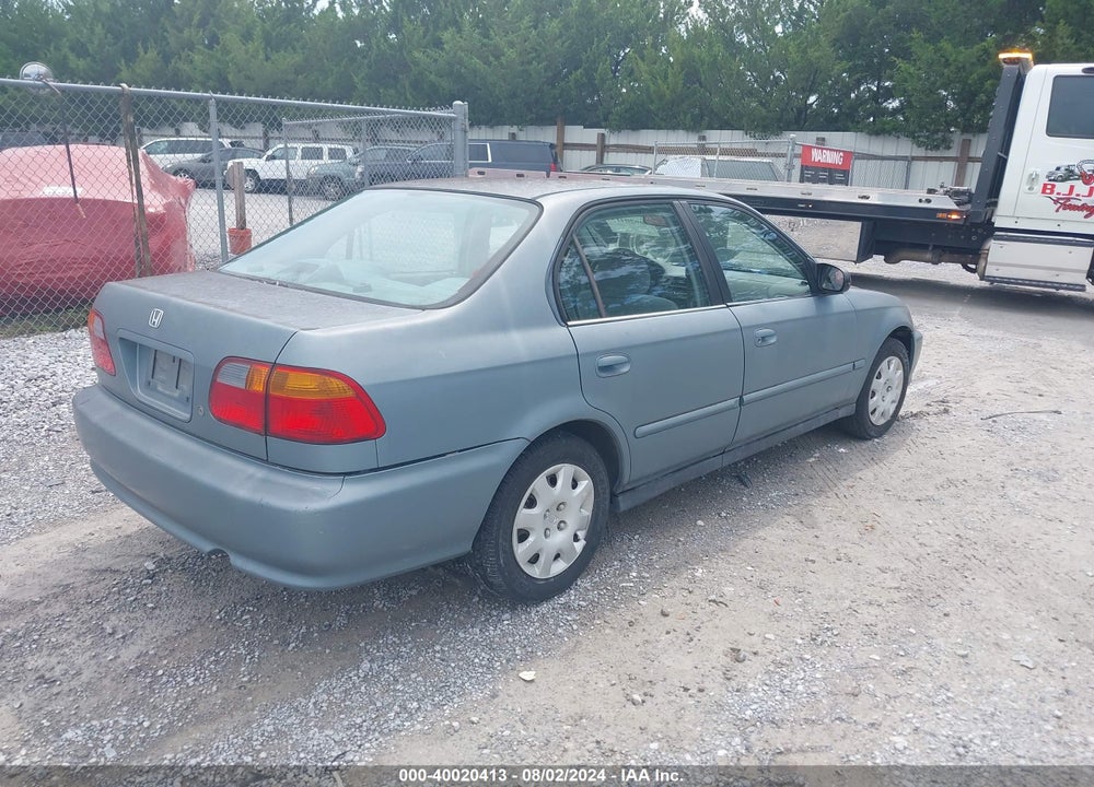 2000 HONDA CIVIC VALUE PACKAGE VIN: 2HGEJ6618YH501331
