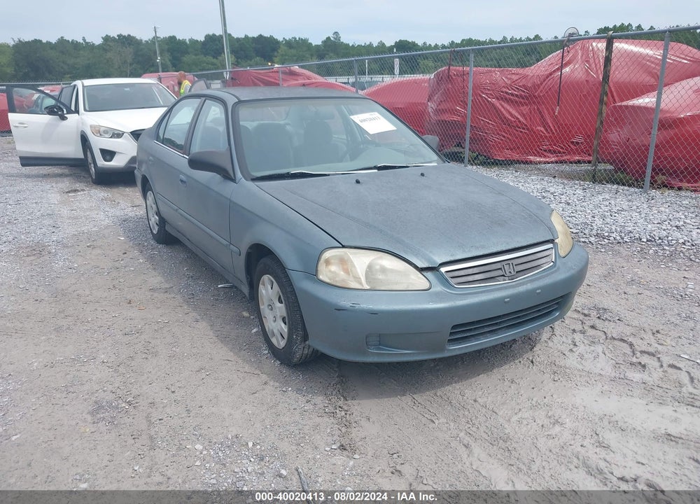 2000 HONDA CIVIC VALUE PACKAGE VIN: 2HGEJ6618YH501331