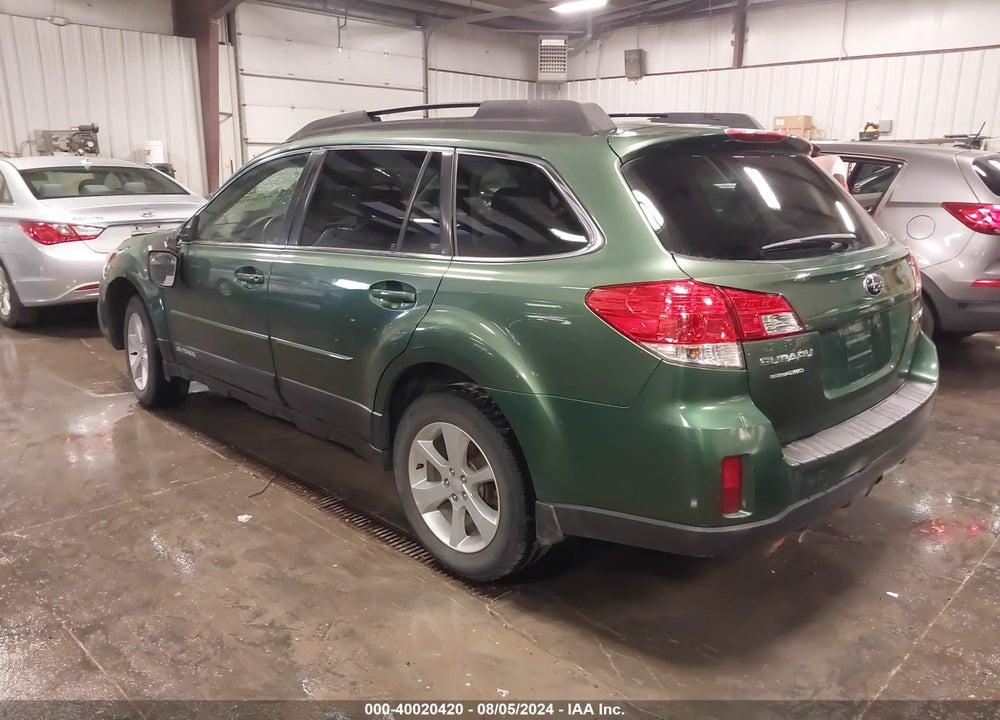 2013 SUBARU OUTBACK 2.5I PREMIUM VIN: 4S4BRCCC4D3210252