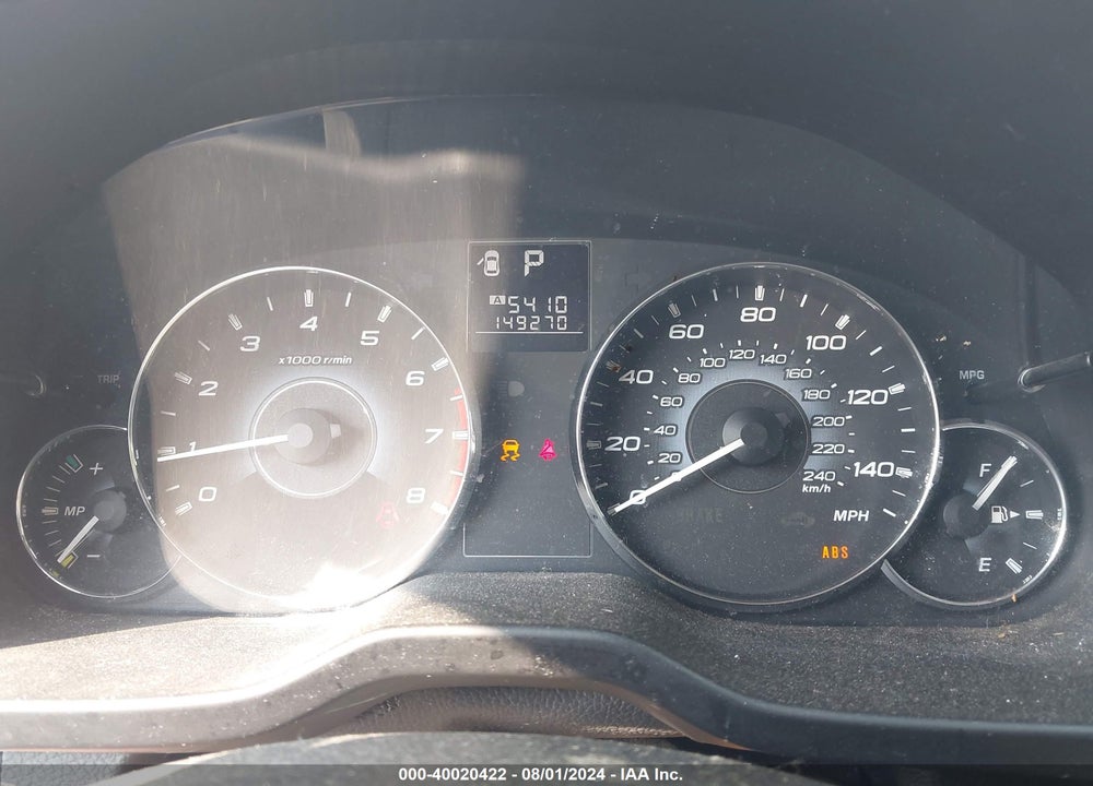2010 SUBARU OUTBACK 2.5I LIMITED VIN: 4S4BRBKC8A3375793