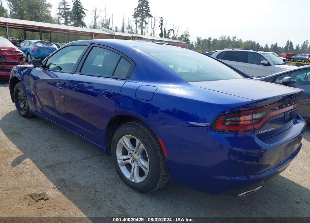 2022 DODGE CHARGER SXT RWD VIN: 2C3CDXBG0NH208276