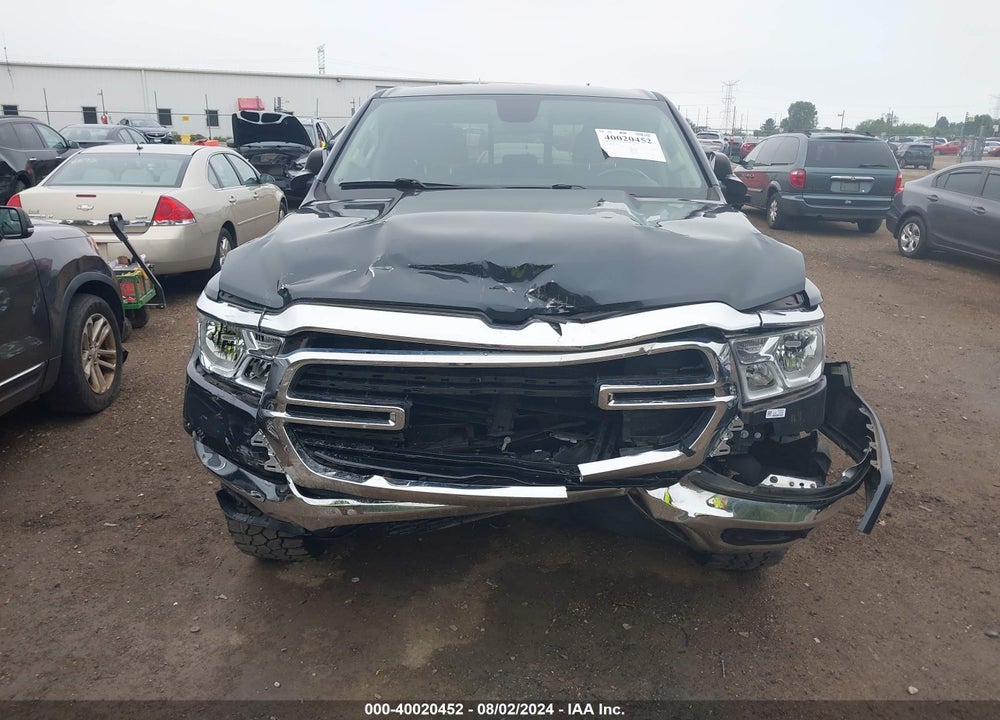 2019 RAM 1500 BIG HORN/LONE STAR 4X4 5'7 BOX VIN: 1C6SRFFT1KN636541
