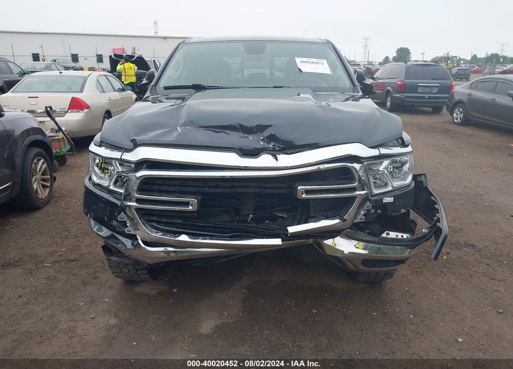 2019 RAM 1500 BIG HORN/LONE STAR 4X4 5'7 BOX VIN: 1C6SRFFT1KN636541