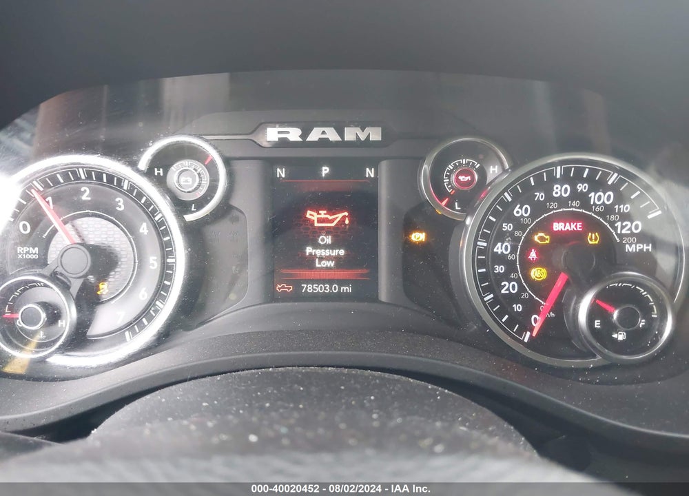 2019 RAM 1500 BIG HORN/LONE STAR 4X4 5'7 BOX VIN: 1C6SRFFT1KN636541