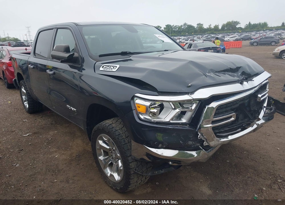 2019 RAM 1500 BIG HORN/LONE STAR 4X4 5'7 BOX VIN: 1C6SRFFT1KN636541