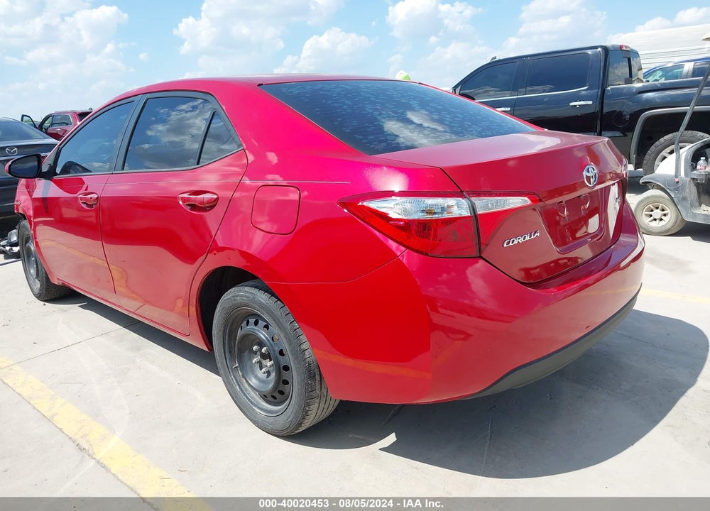 2015 TOYOTA COROLLA LE VIN: 5YFBURHE3FP327363