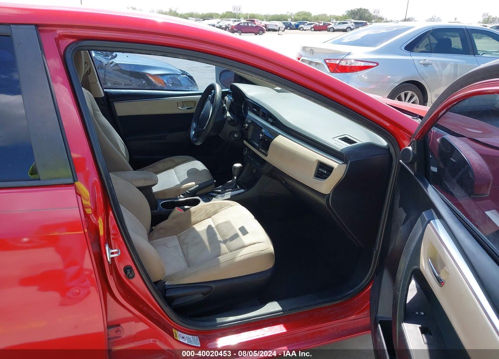2015 TOYOTA COROLLA LE VIN: 5YFBURHE3FP327363