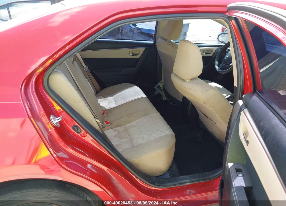 2015 TOYOTA COROLLA LE VIN: 5YFBURHE3FP327363